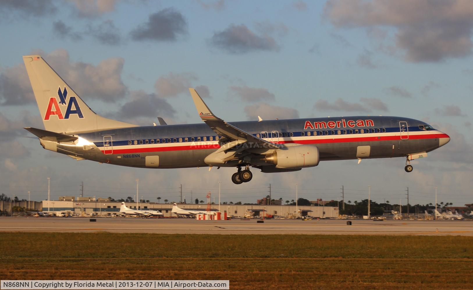 N868NN, 2011 Boeing 737-823 C/N 40763, American 737-800