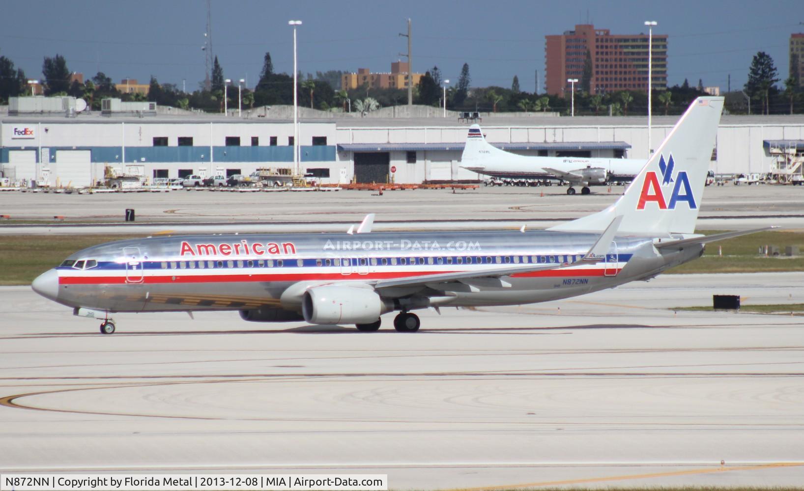 N872NN, 2011 Boeing 737-823 C/N 33219, American 737-800