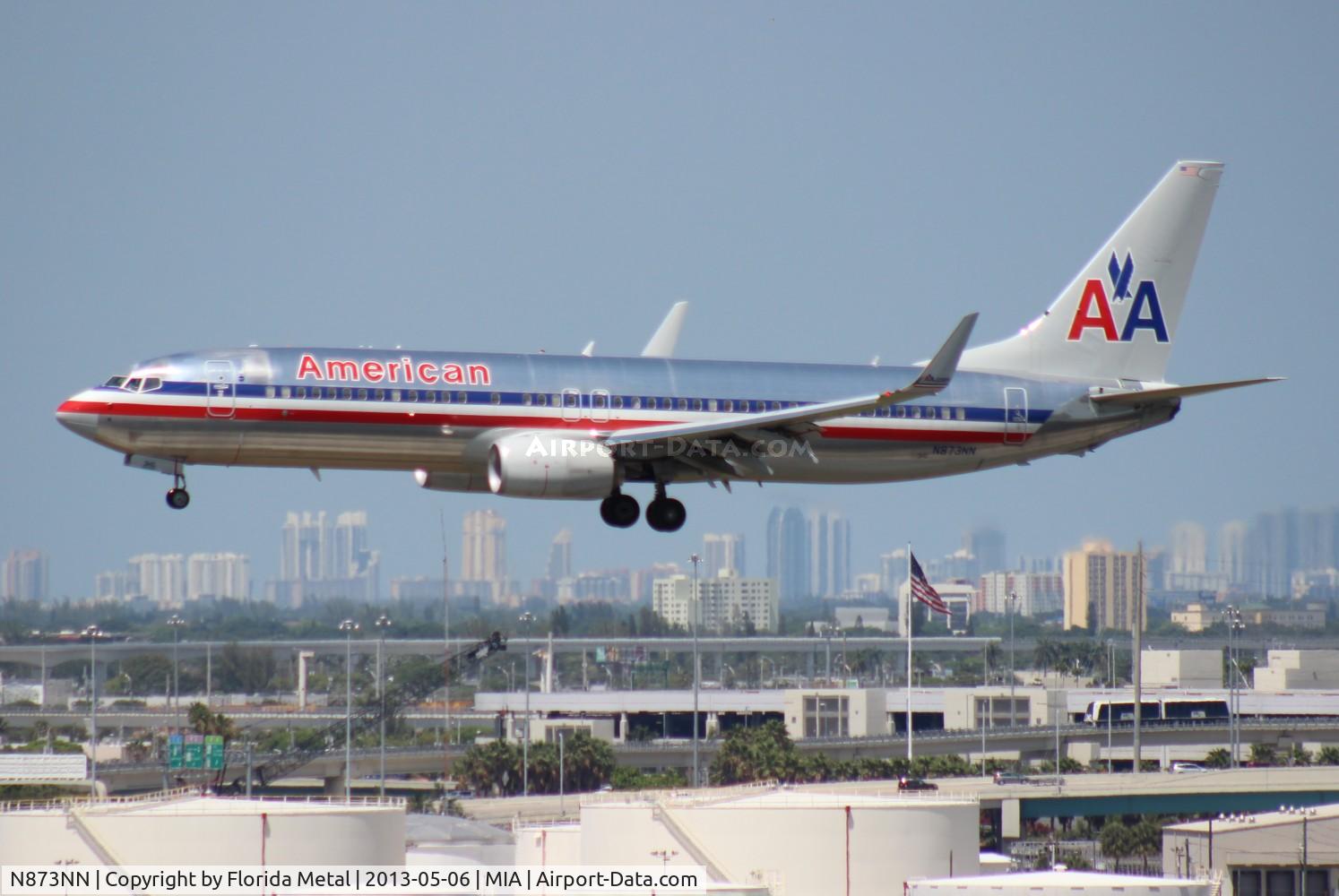 N873NN, 2011 Boeing 737-823 C/N 40766, American 737-800