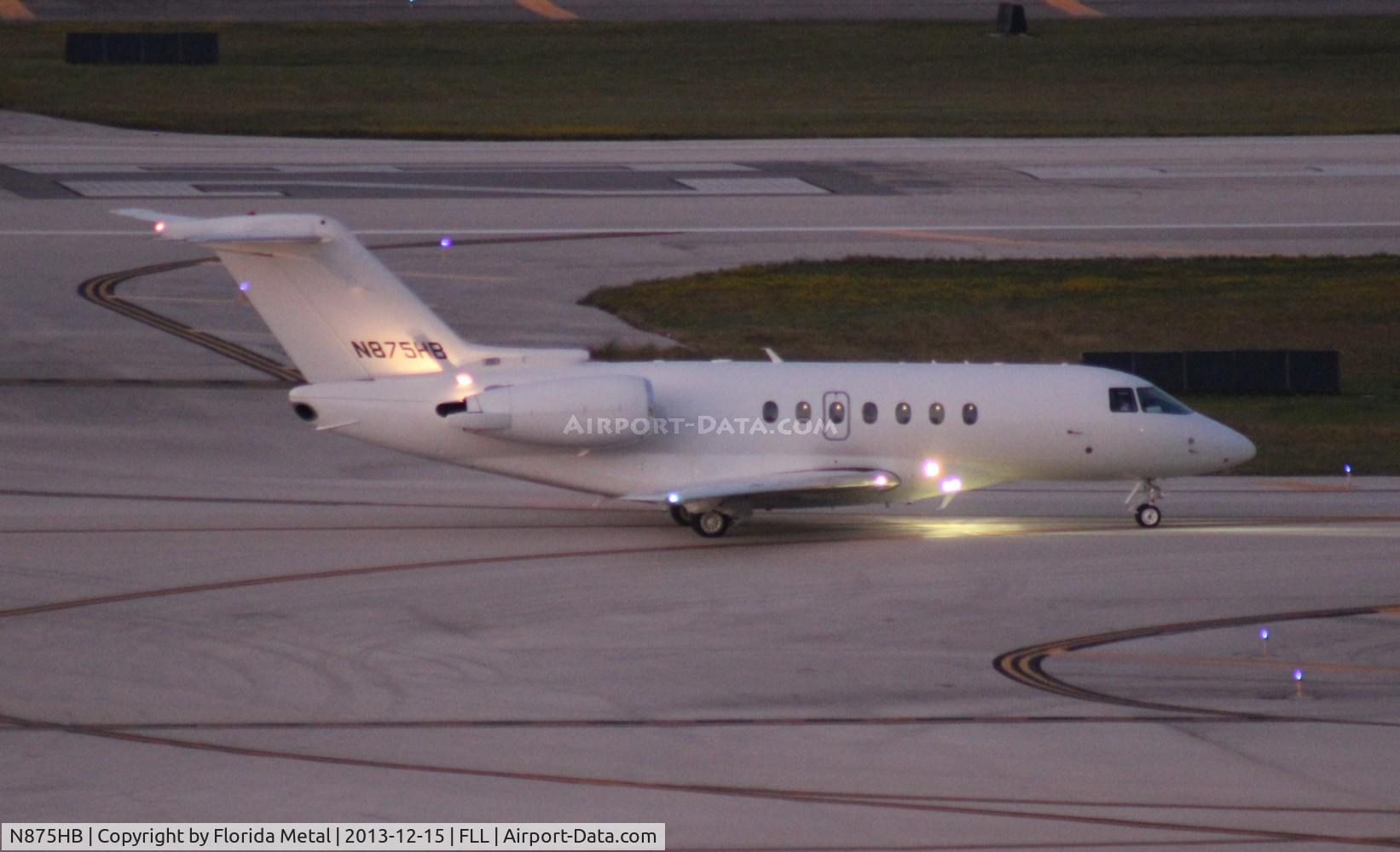 N875HB, 2012 Hawker Beechcraft 4000 C/N RC-75, Hawker 4000