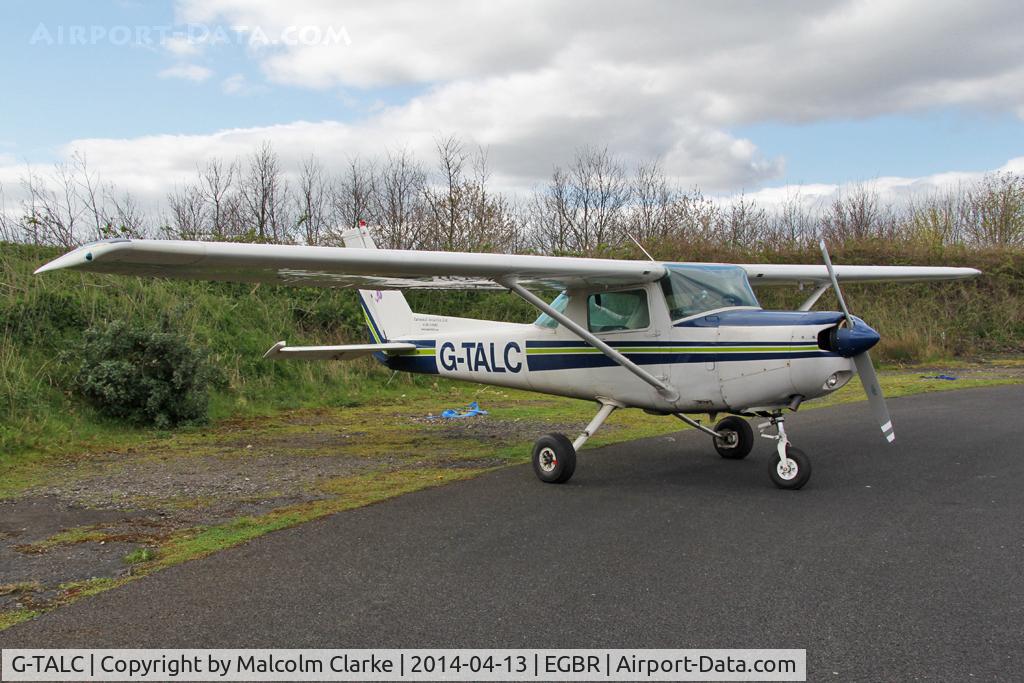G-TALC, 1981 Cessna 152 C/N 152-84941, Cessna 152 at The Real Aeroplane Club's Early Bird Fly-In, Breighton Airfield, April 2014.