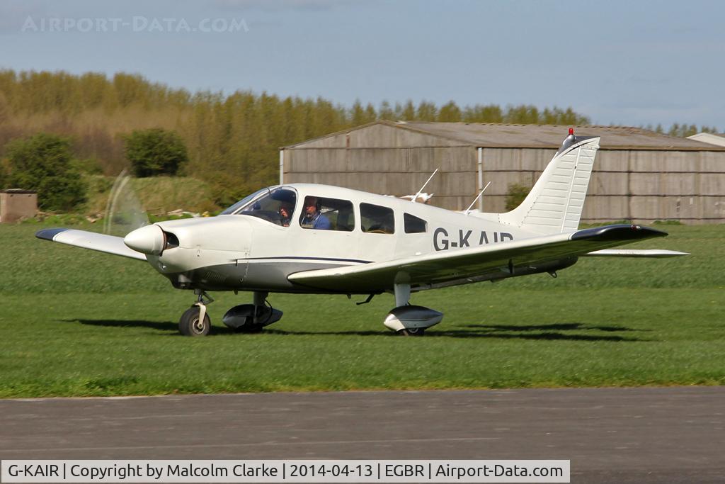 G-KAIR, 1978 Piper PA-28-181 Cherokee Archer II C/N 28-7990176, Piper PA-28-181 Cherokee Archer II at The Real Aeroplane Club's Early Bird Fly-In, Breighton Airfield, April 2014.