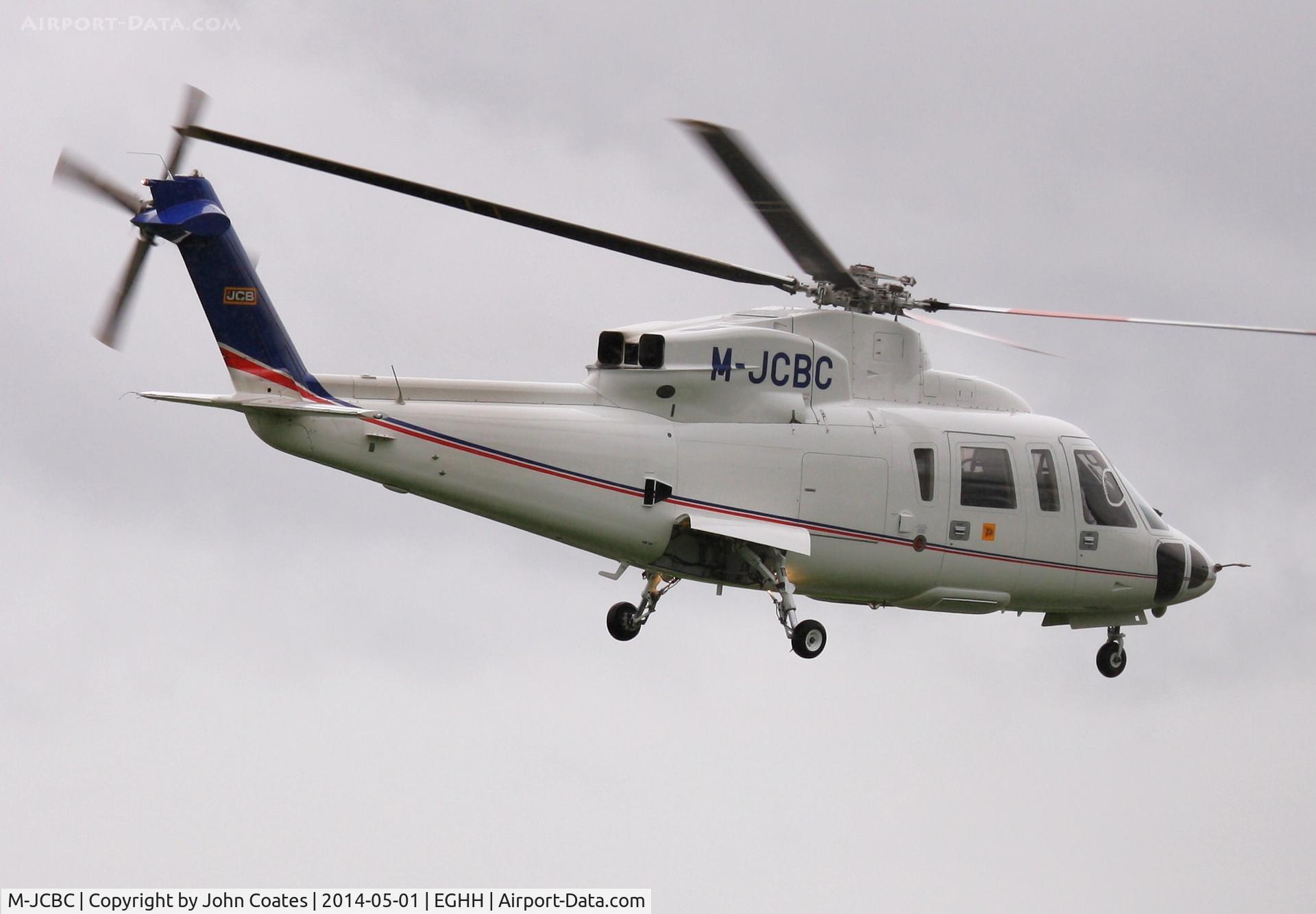 M-JCBC, 2006 Sikorsky S-76C C/N 760616, Departing to NW