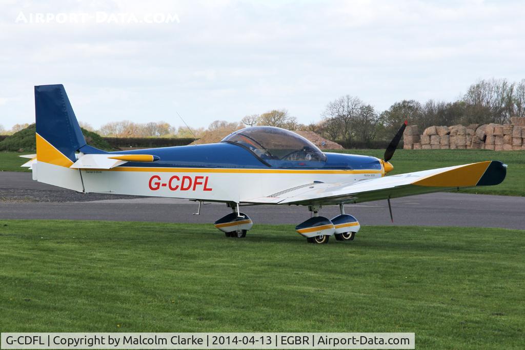 G-CDFL, 2004 Zenair CH-601UL Zodiac C/N PFA 162A-14309, Zenair CH-601UL Zodiac at The Real Aeroplane Club's Early Bird Fly-In, Breighton Airfield, April 2014.