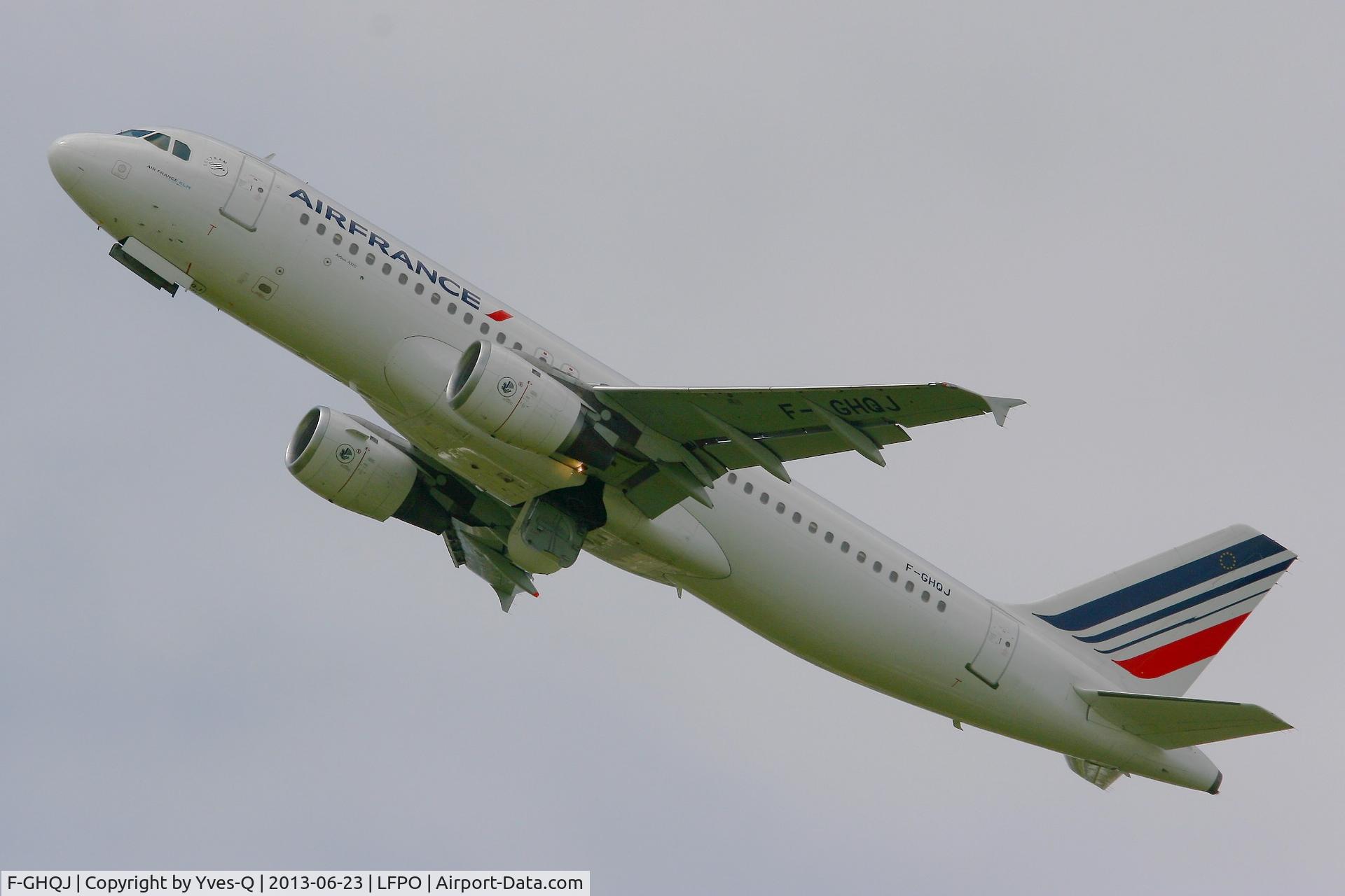 F-GHQJ, 1991 Airbus A320-211 C/N 0214, Airbus A320-211, Take off Rwy 24, Paris-Orly Airport (LFPO-ORY)