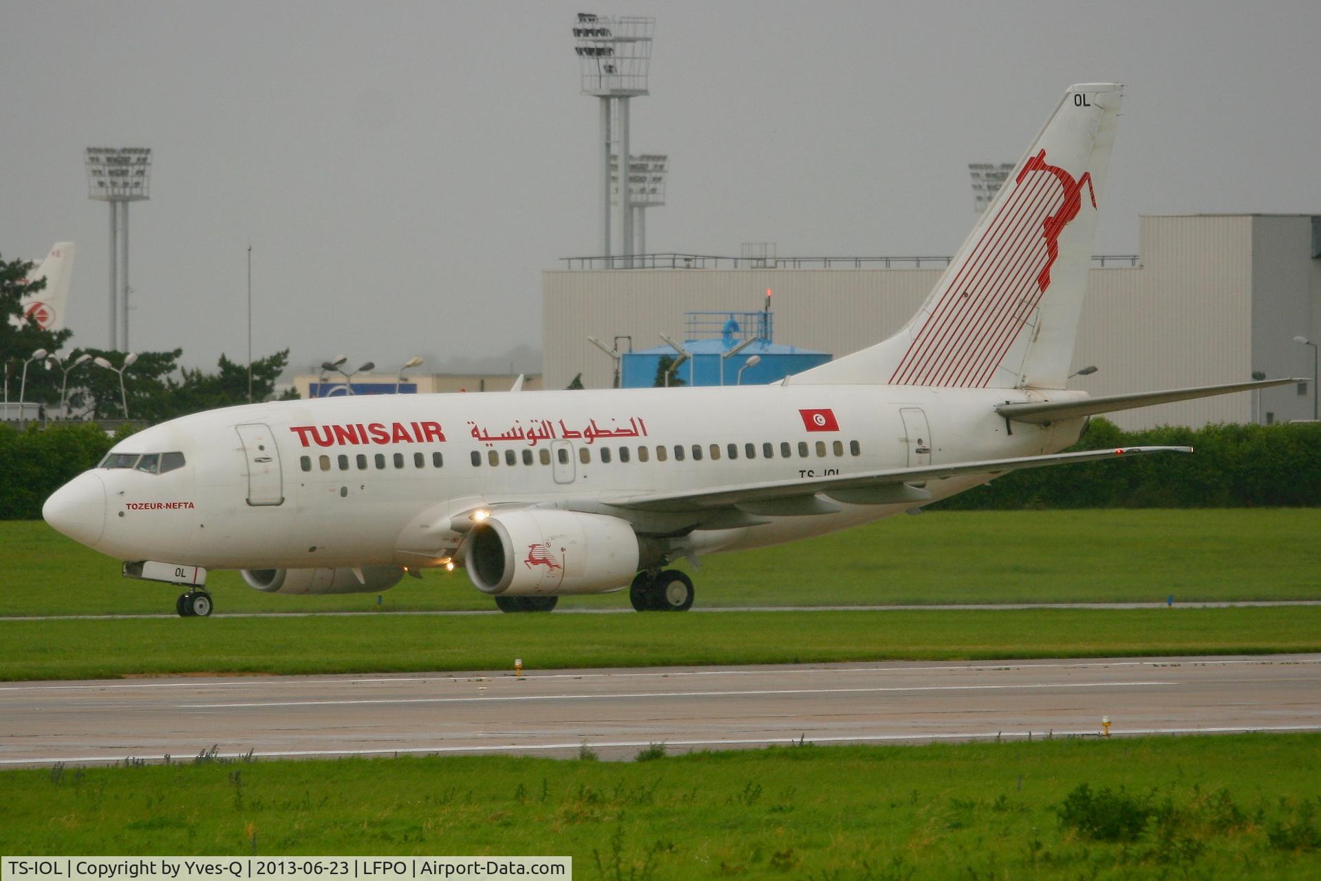 TS-IOL, 1999 Boeing 737-6H3 C/N 29497, Boeing 737-6H3, Taxiing after Landing Rwy 26, Paris-Orly Airport (LFPO-ORY)