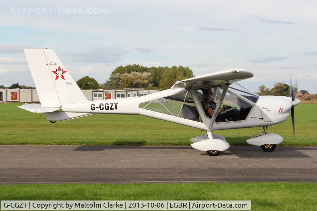 G-CGZT, 2012 Aeroprakt A-22L Foxbat C/N LAA 317A-15084, Aeroprakt A-22L Foxbat at The Real Aeroplane Club's Pre-Hibernation Fly-In, Breighton Airfield, October 2013.