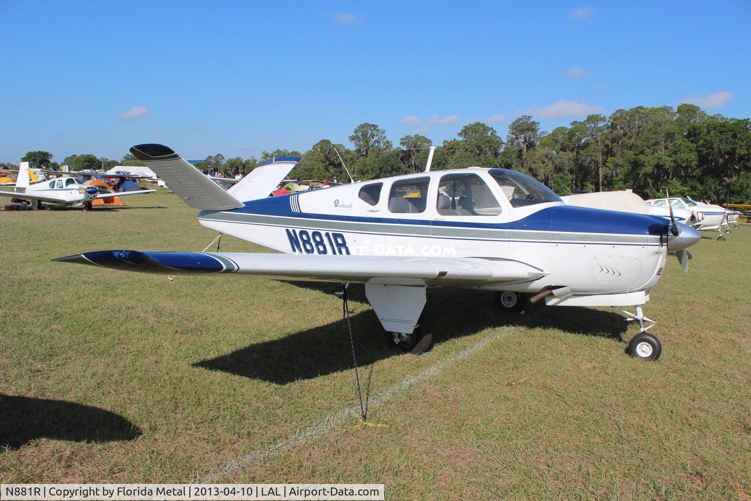 N881R, 1960 Beech M35 Bonanza C/N D-6290, Beech M35 Bonanza