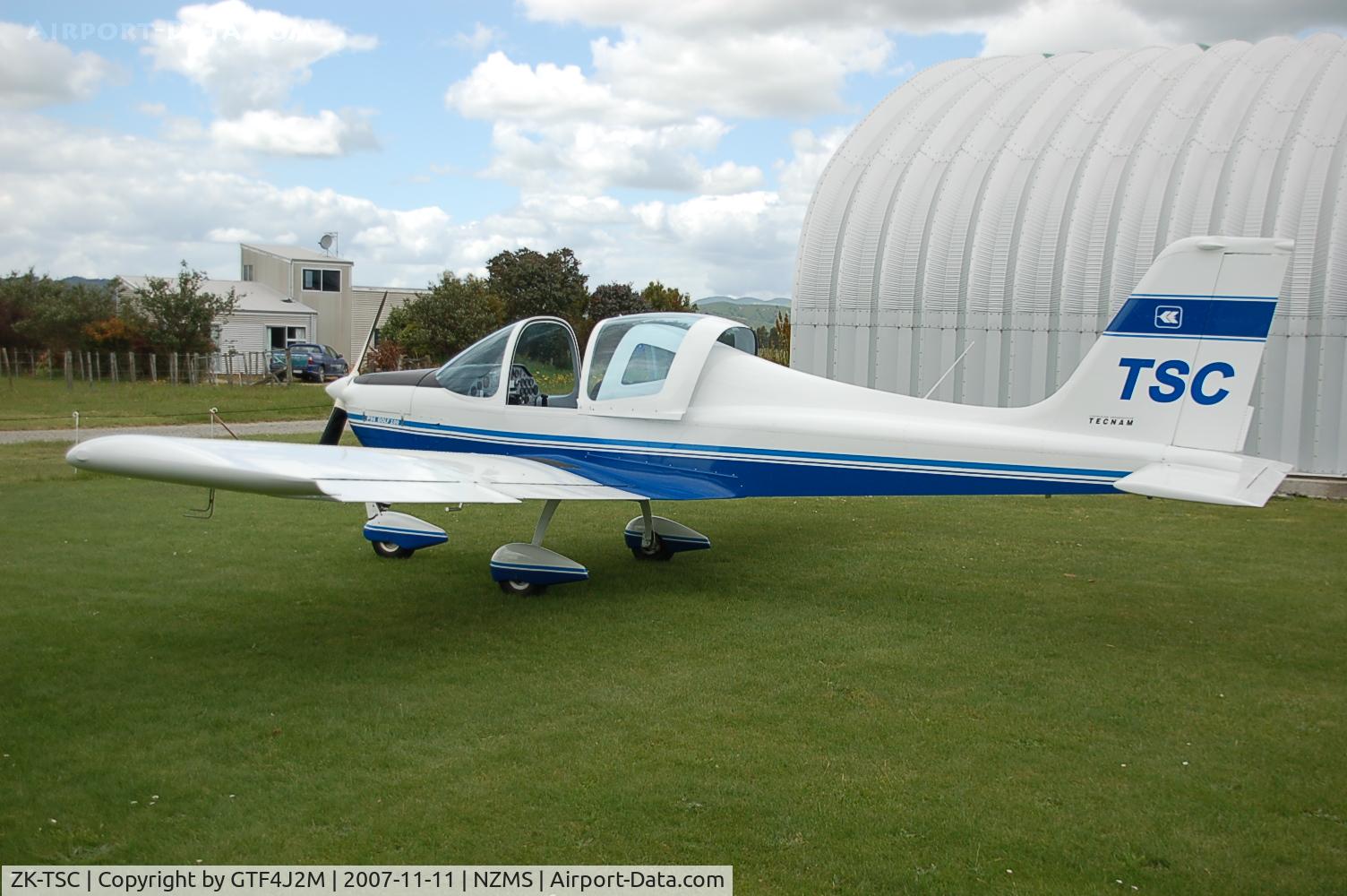 ZK-TSC, Tecnam P-96 Golf C/N 235, ZK-TSC  at Masterton 11.11.07