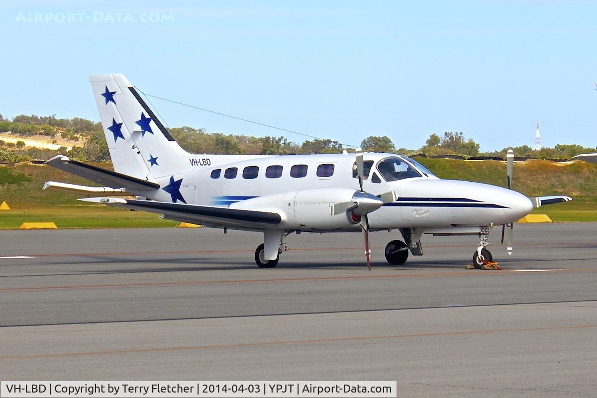 VH-LBD, 1983 Cessna 441 Conquest II C/N 441-0296, Cessna 441, c/n: 4410296 at Jandakot