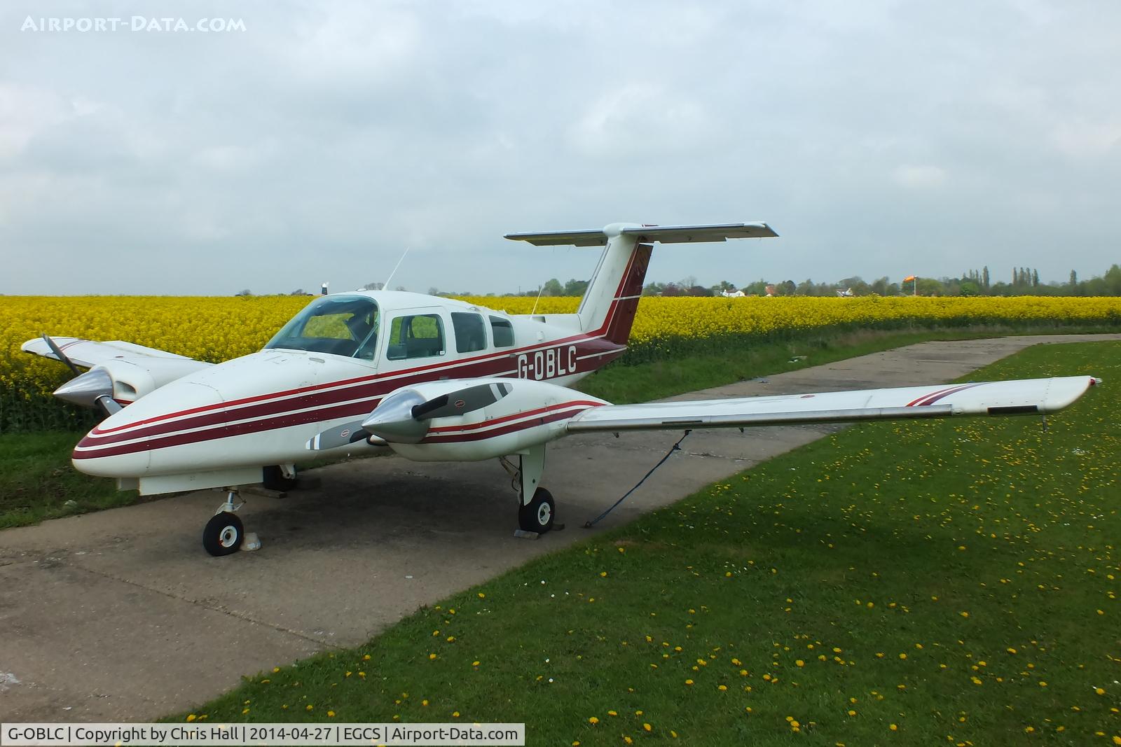G-OBLC, 1979 Beech 76 Duchess C/N ME-249, Pridenote Ltd