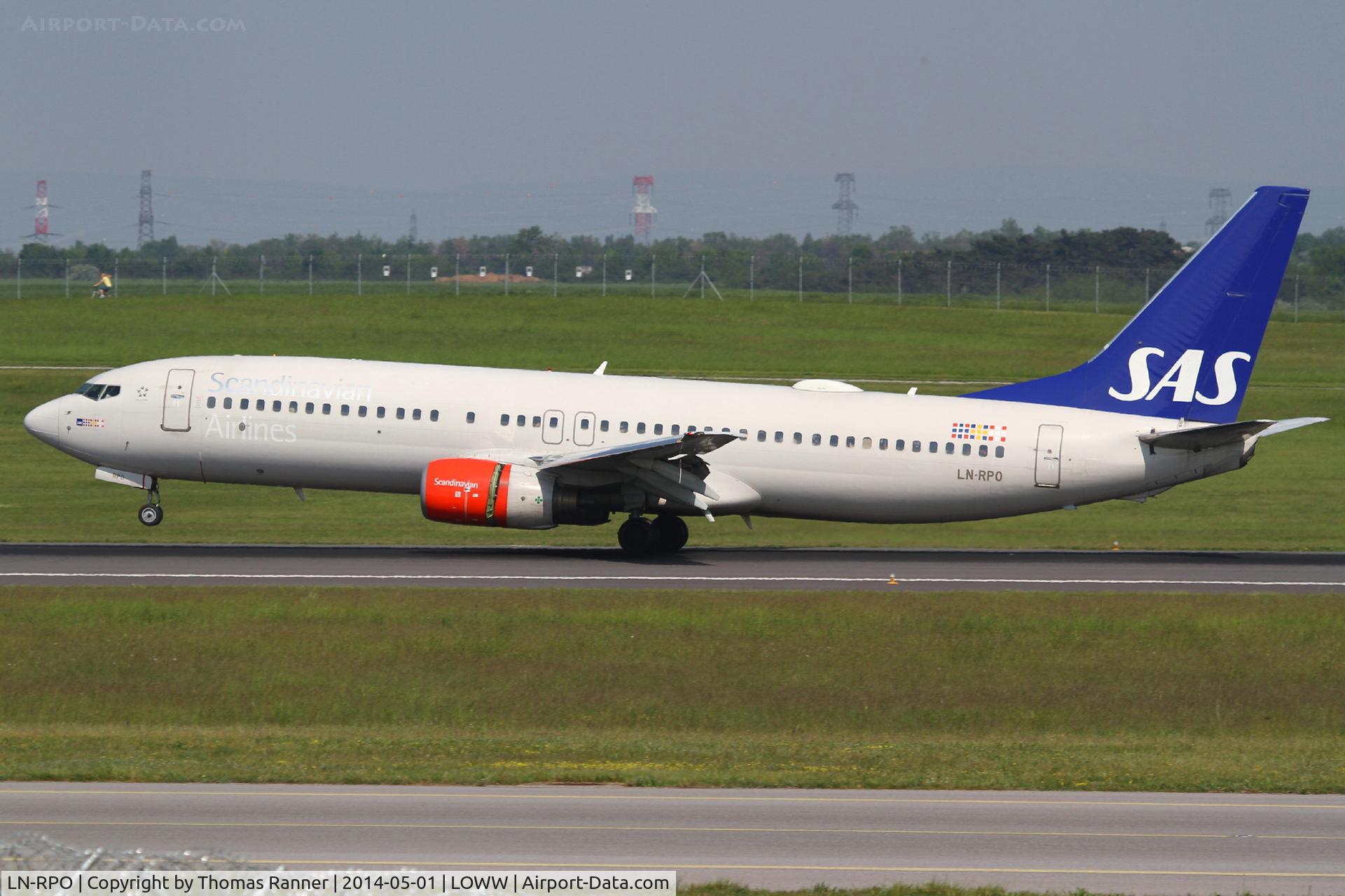 LN-RPO, 2000 Boeing 737-883 C/N 30467, SAS B737