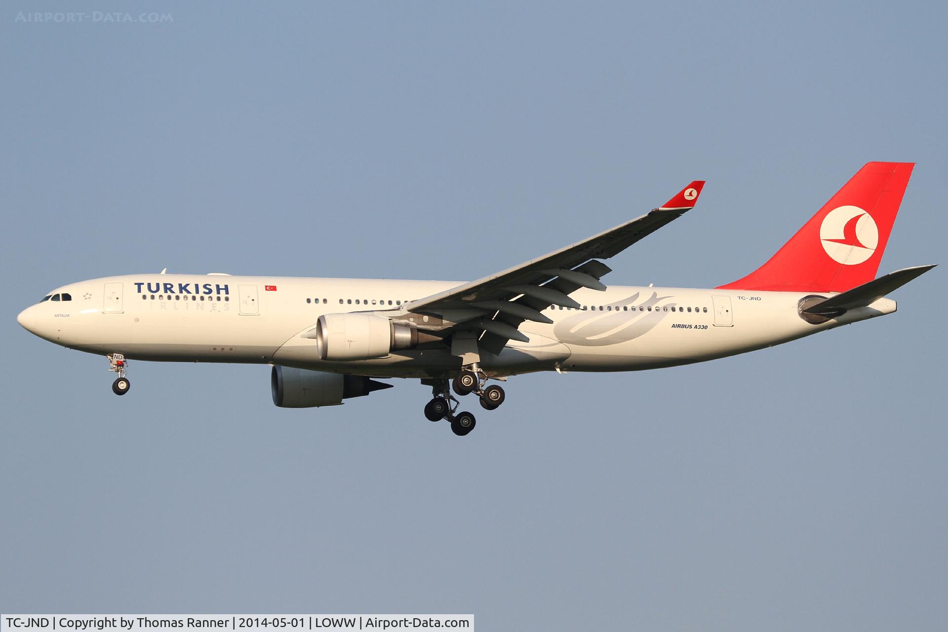 TC-JND, 2006 Airbus A330-203 C/N 754, Turkish A330