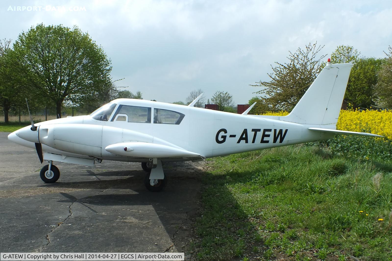 G-ATEW, 1965 Piper PA-30 Twin Comanche Twin Comanche C/N 30-719, Air Northumbria (Woolsington) Ltd