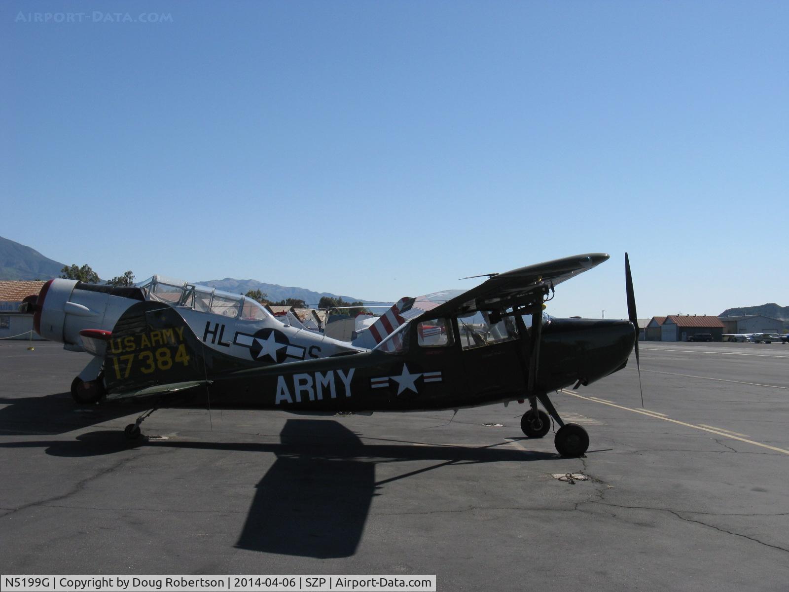 N5199G, 1953 Cessna 305A C/N 22118, 1953 Cessna 305A O-1 BIRD DOG, Continental O-470-11 213 Hp