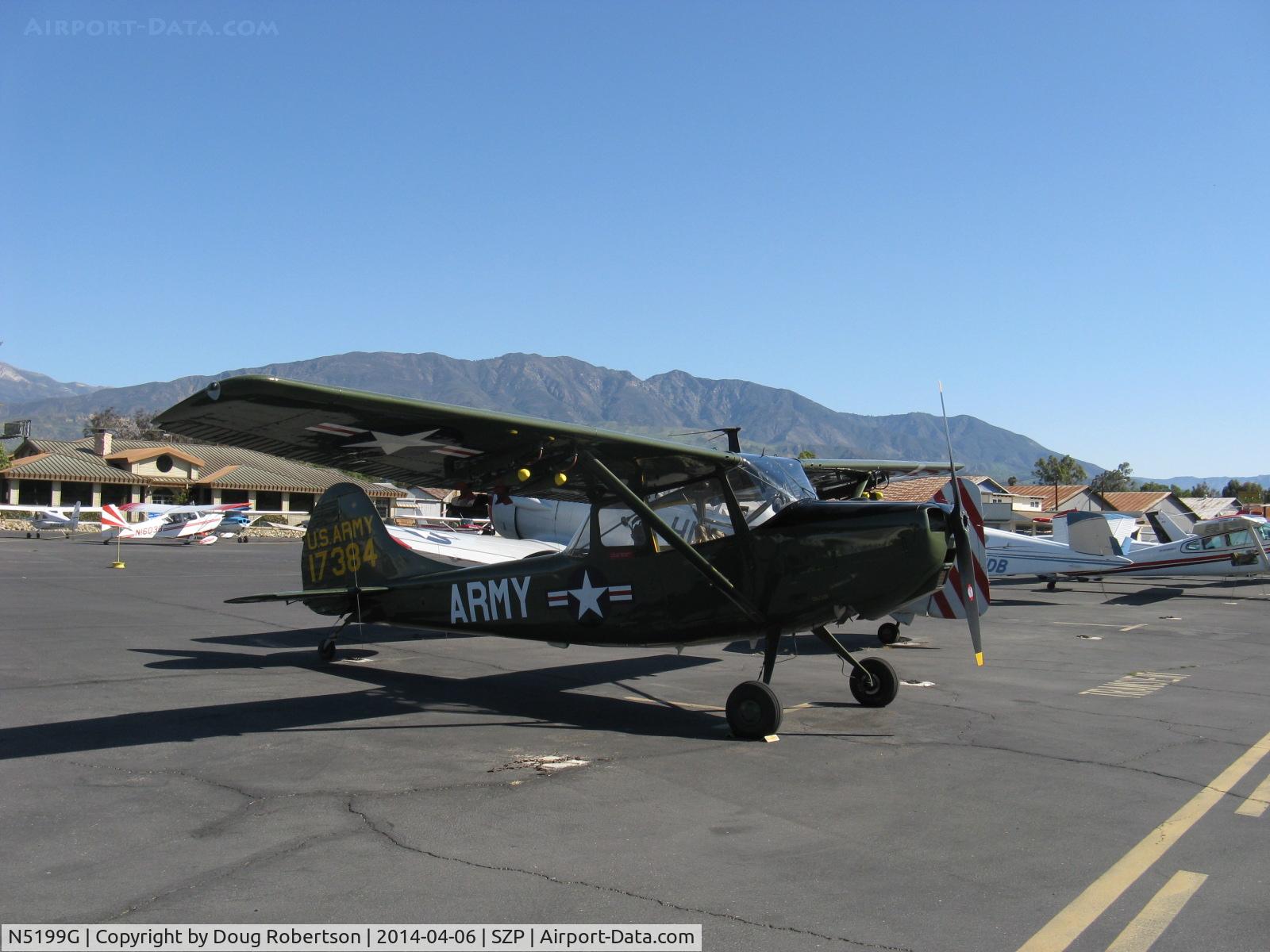 N5199G, 1953 Cessna 305A C/N 22118, 1953 Cessna 305A O-1 BIRD DOG, Continental O-470-11 213 Hp