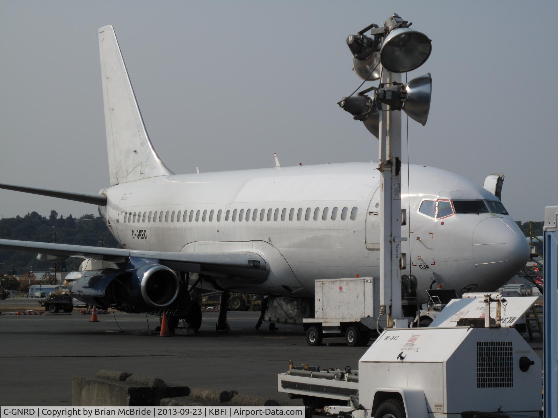 C-GNRD, 1979 Boeing 737-229C C/N 21738, Nolinor Aviation. 737-229CAdv. C-GNRD cn 21738 576. Seattle - Boeing Field King County International (BFI KBFI). Image © Brian McBride. 23 September 2012