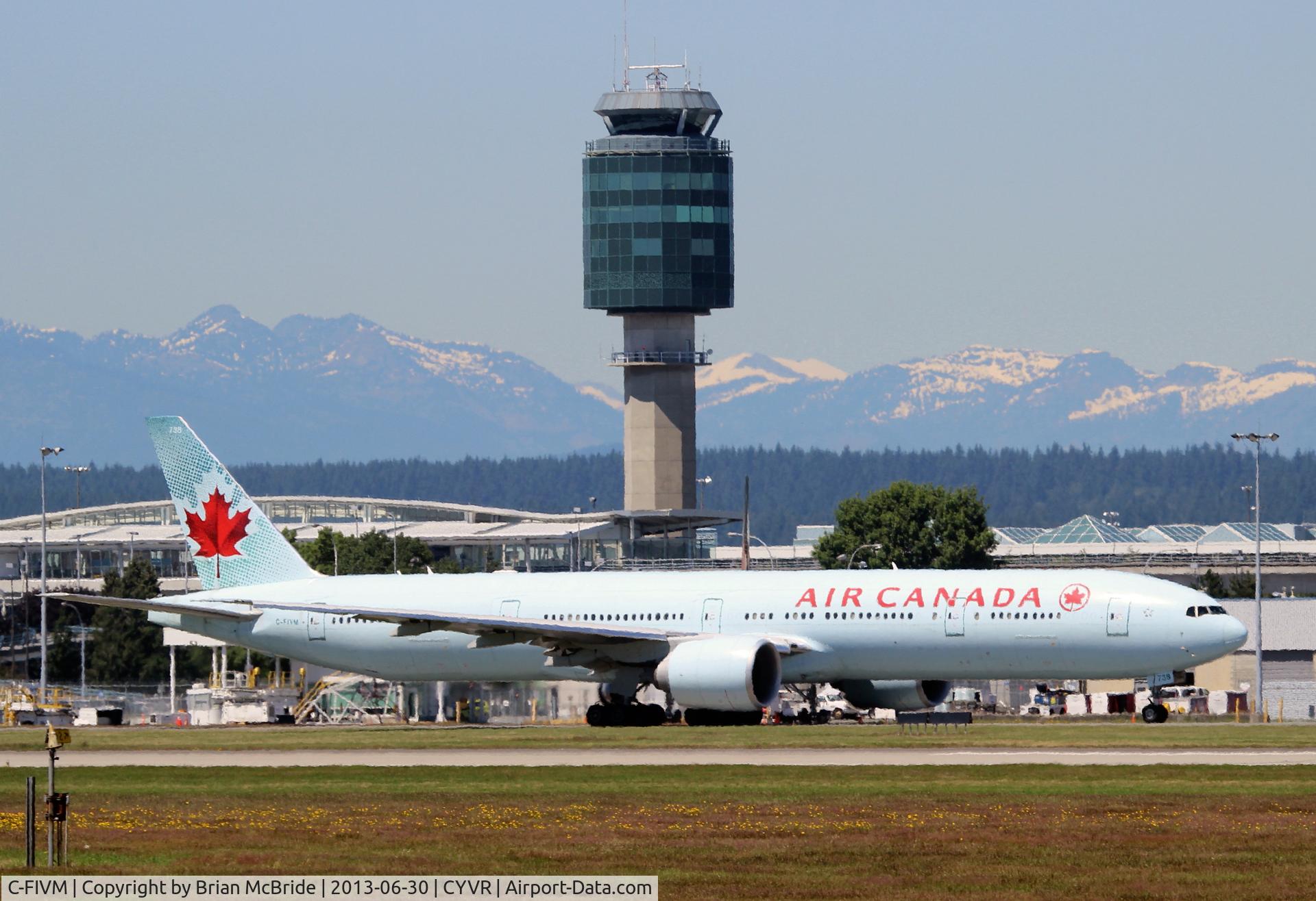 C-FIVM, 2008 Boeing 777-333/ER C/N 35251, Air Canada. 777-333ER. C-FIVM 738 cn 35251 717. Vancouver - International (YVR CYVR). Image © Brian McBride. 30 June 2013