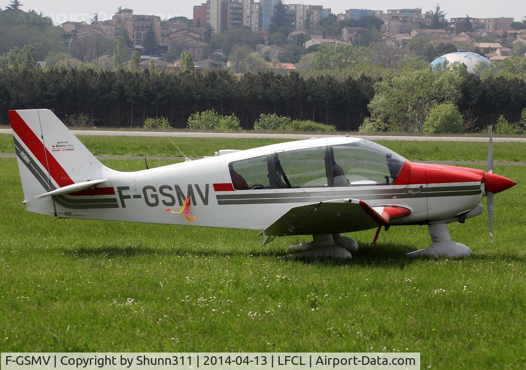 F-GSMV, Robin DR-400-180 Regent C/N 2361, Parked in the grass...