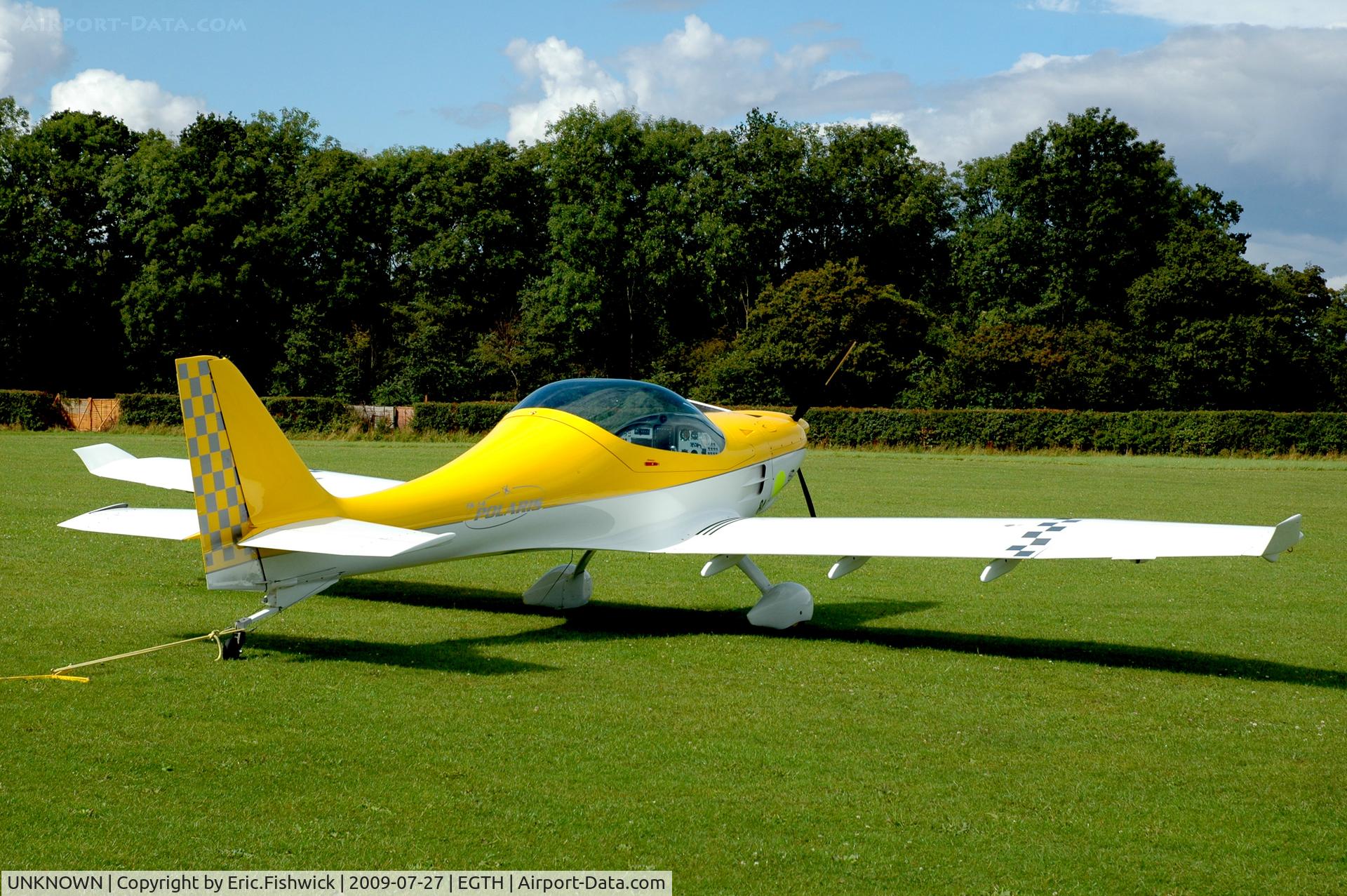 UNKNOWN, Miscellaneous Various C/N unknown, 51-RV Polaris FK14 B2 Sprinter - Tour de France ULM 2009 - Anniversaire Louis Bleriot. (reg'n. not known)