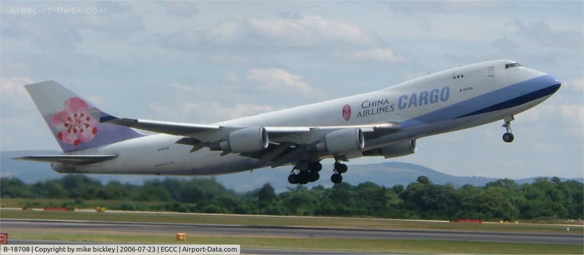 B-18708, 2001 Boeing 747-409F/SCD C/N 30765, AIR CHINA @ MAN