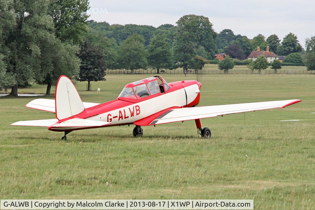 G-ALWB, 1950 De Havilland DHC-1 Chipmunk 22A C/N C1/0100, De Havilland DHC-1 Chipmunk 22 at The De Havilland Moth Club's 28th International Moth Rally at Woburn Abbey. August 2013.