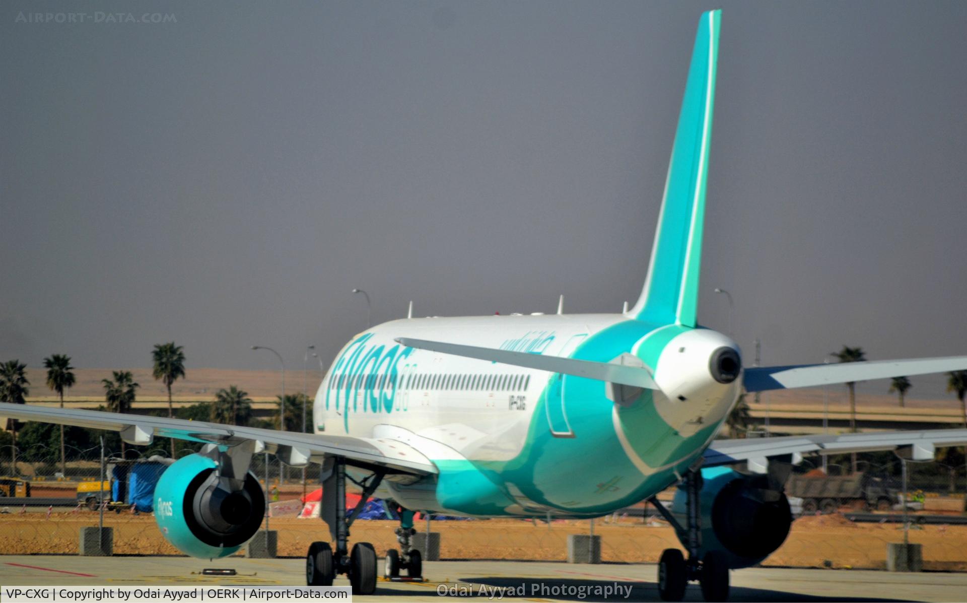 VP-CXG, Airbus A320-214 C/N 1965, Fly Nas A320 at Riyadh Airport