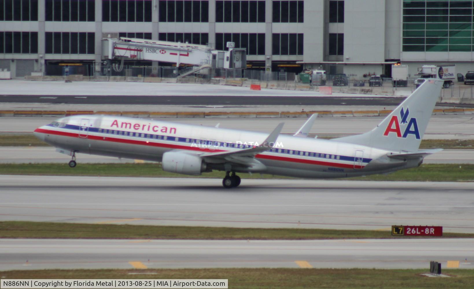 N886NN, 2012 Boeing 737-823 C/N 33223, American 737-800