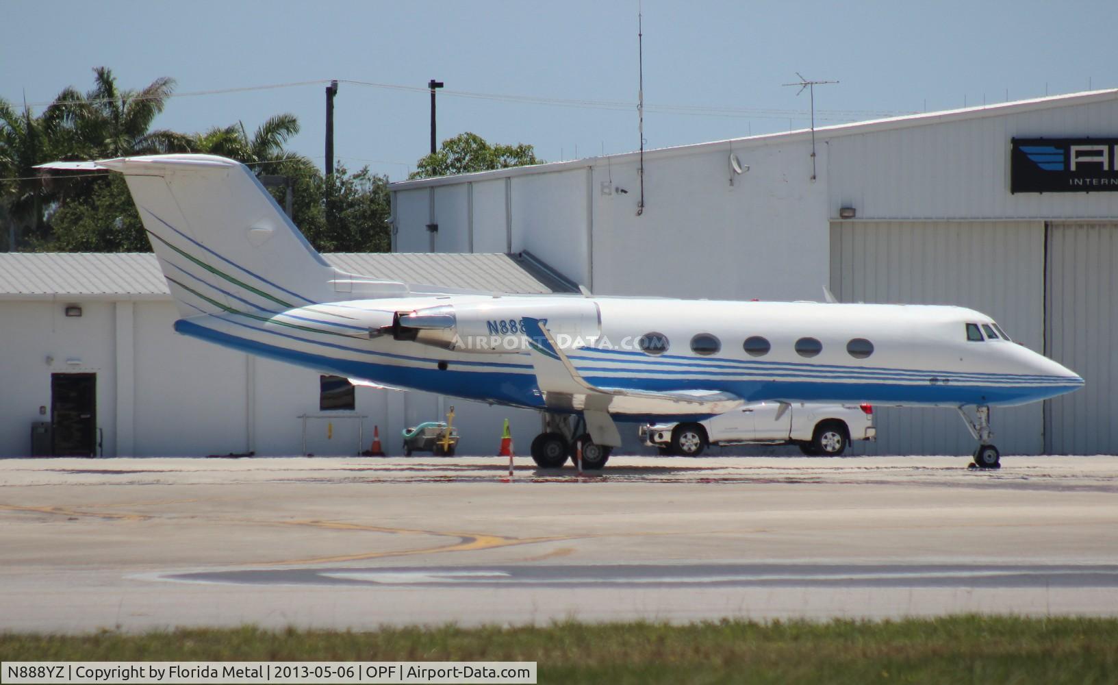 N888YZ, 1970 Grumman G-1159 C/N 92, Gulfstream II