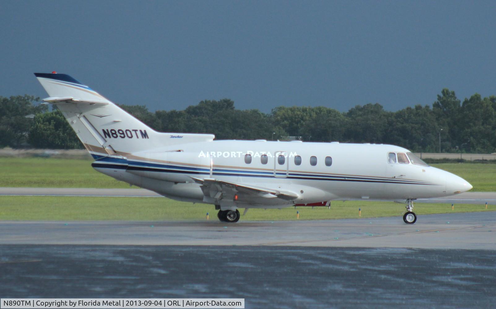N890TM, 2001 Raytheon Hawker 800XP C/N 258545, 