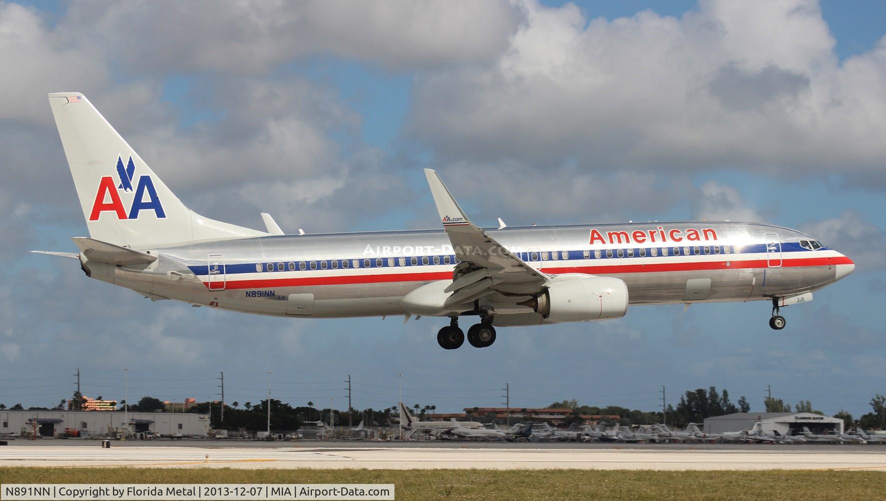 N891NN, 2012 Boeing 737-823 C/N 33315, American 737-800