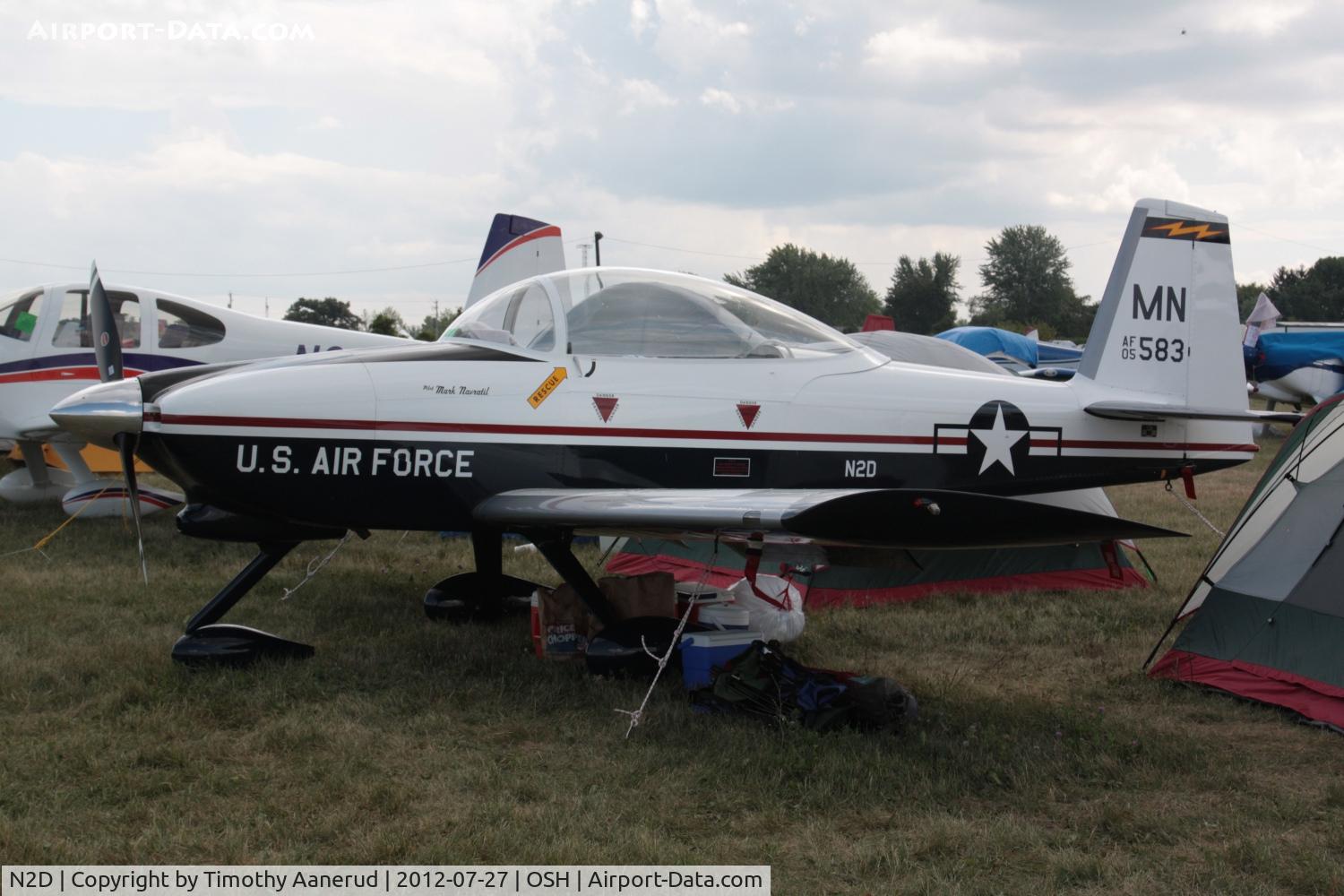 N2D, 2005 Vans RV-8A C/N 80583, 2005 Vans RV-8A, c/n: 80583