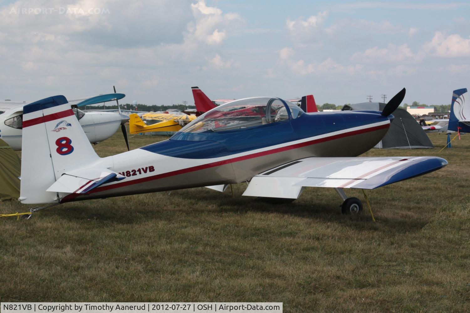 N821VB, Vans RV-8 C/N 83028, Vans RV8, c/n: 83028