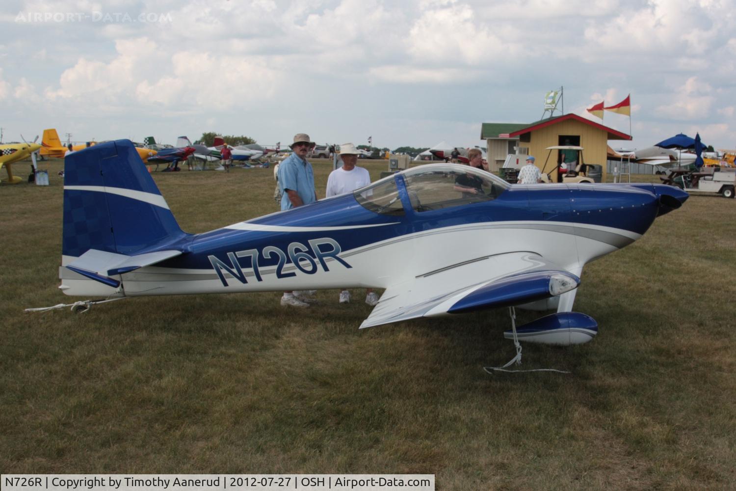 N726R, Vans RV-7 C/N 72600, RV-7, c/n: 72600