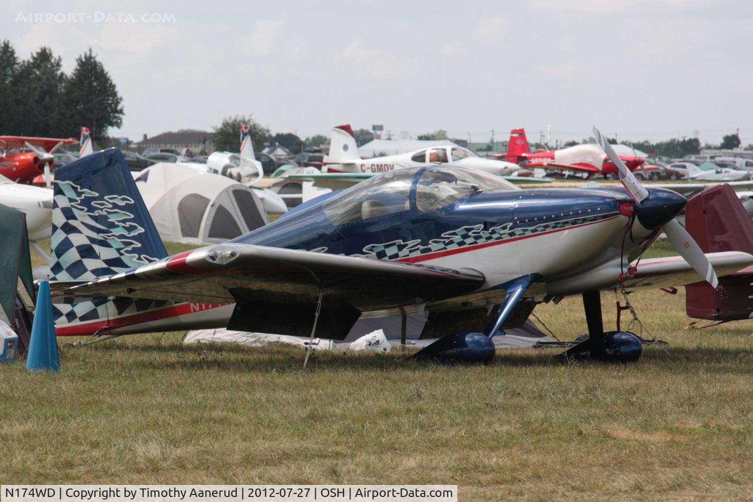N174WD, Vans RV-7 C/N 72458, Vans RV-7, c/n: 72458