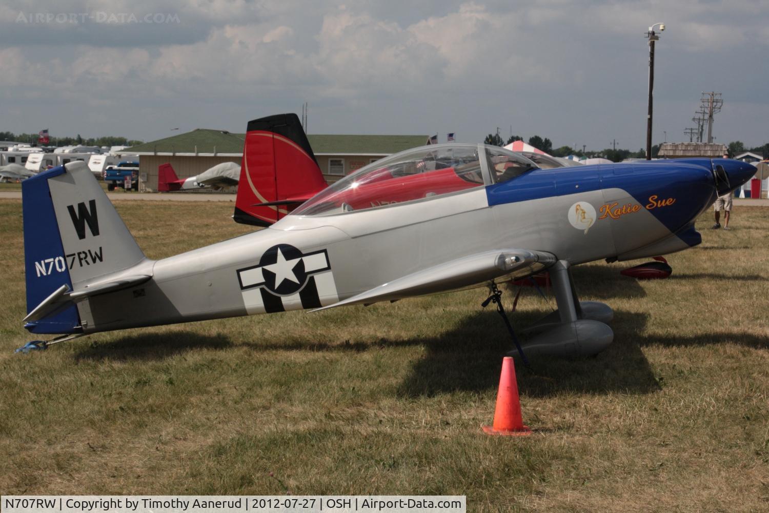 N707RW, 2003 Vans RV-8 C/N 81336, Vans RV-8, c/n: 81336