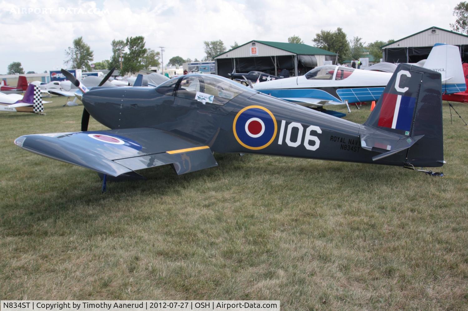 N834ST, 2006 Vans RV-7 C/N 70660, 2006 Vans RV-7, c/n: 70660