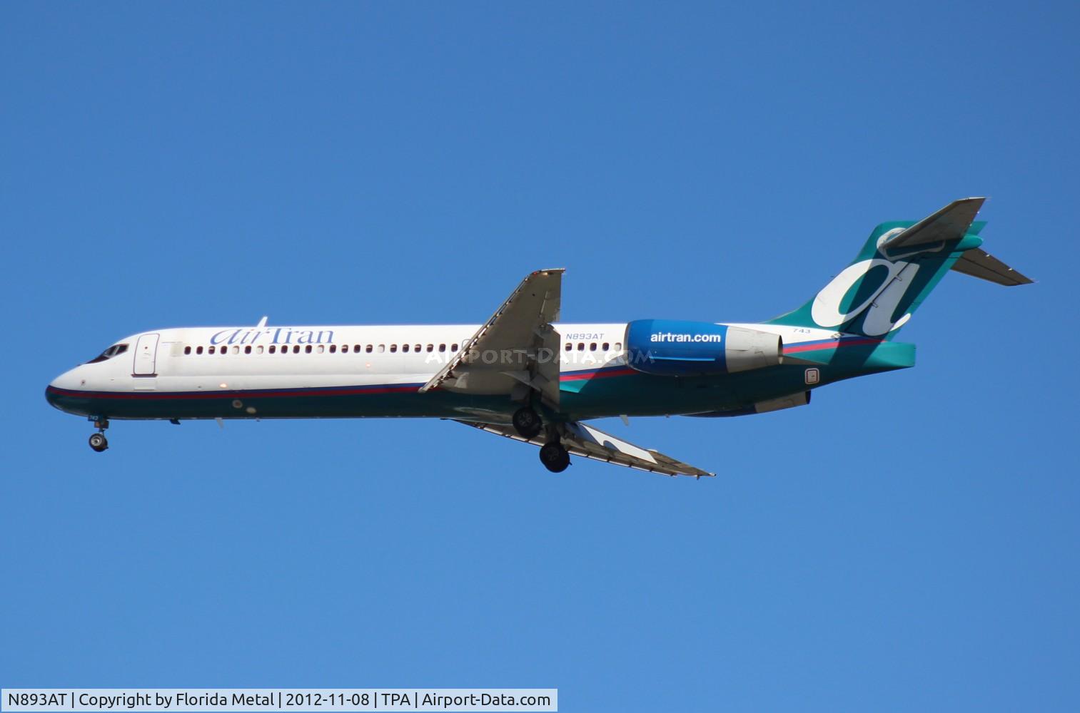 N893AT, 2004 Boeing 717-200 C/N 55045, Air Tran 717-200