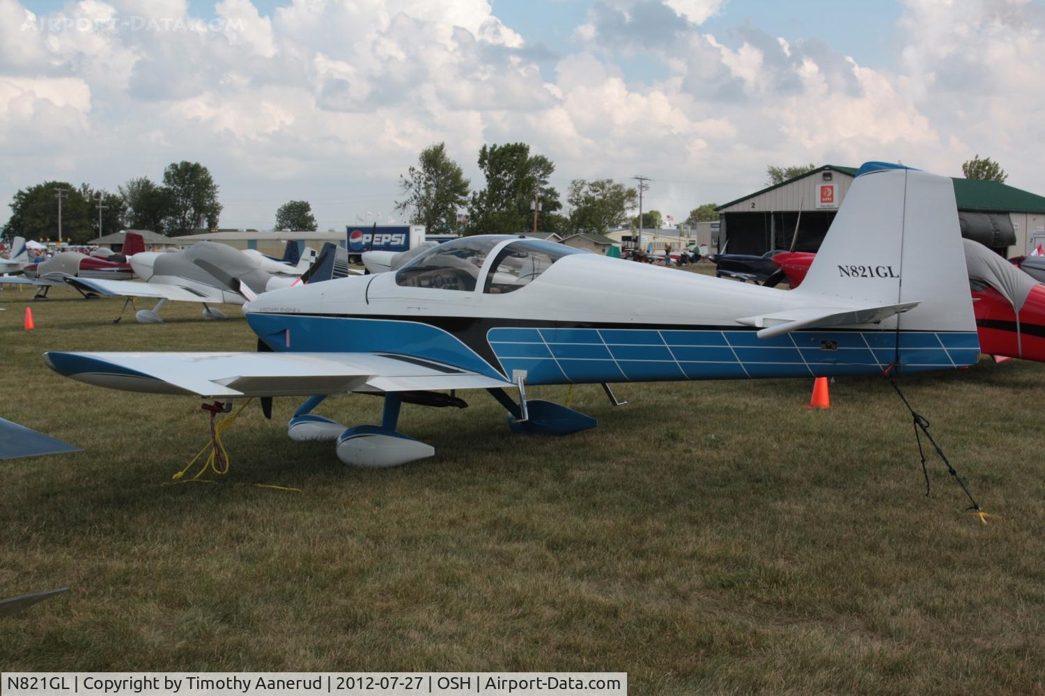 N821GL, Vans RV-6A C/N 21206, Vans RV-6A, c/n: 21206