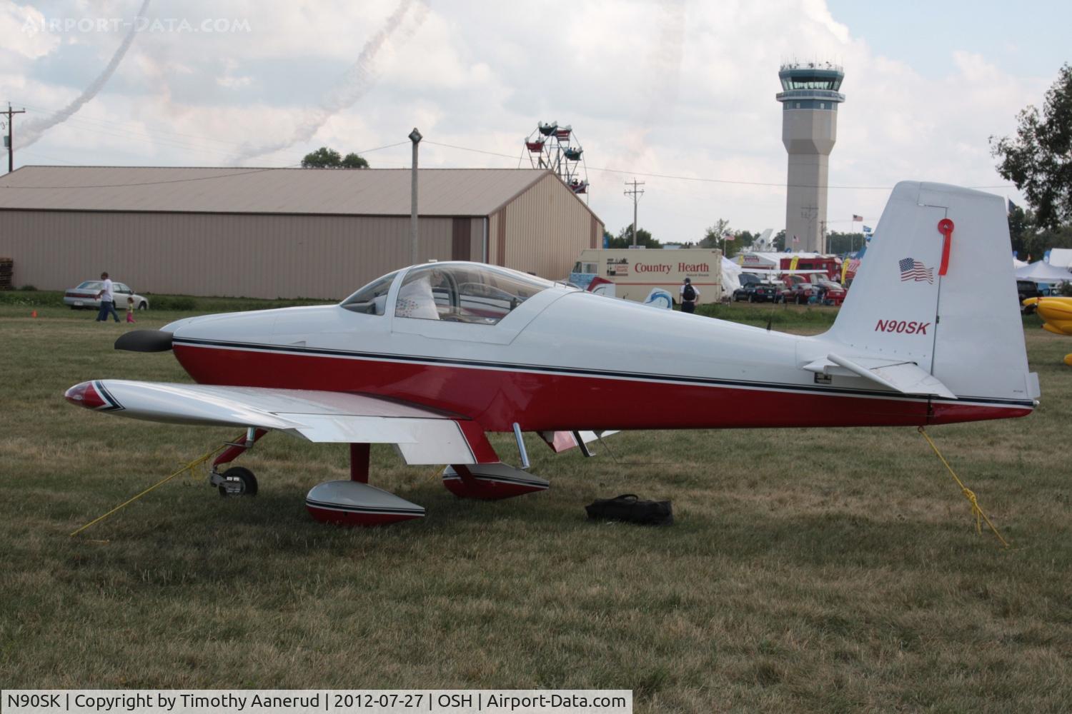 N90SK, 2007 Vans RV-7A C/N 72142, VANS RV-7A, c/n: 72142