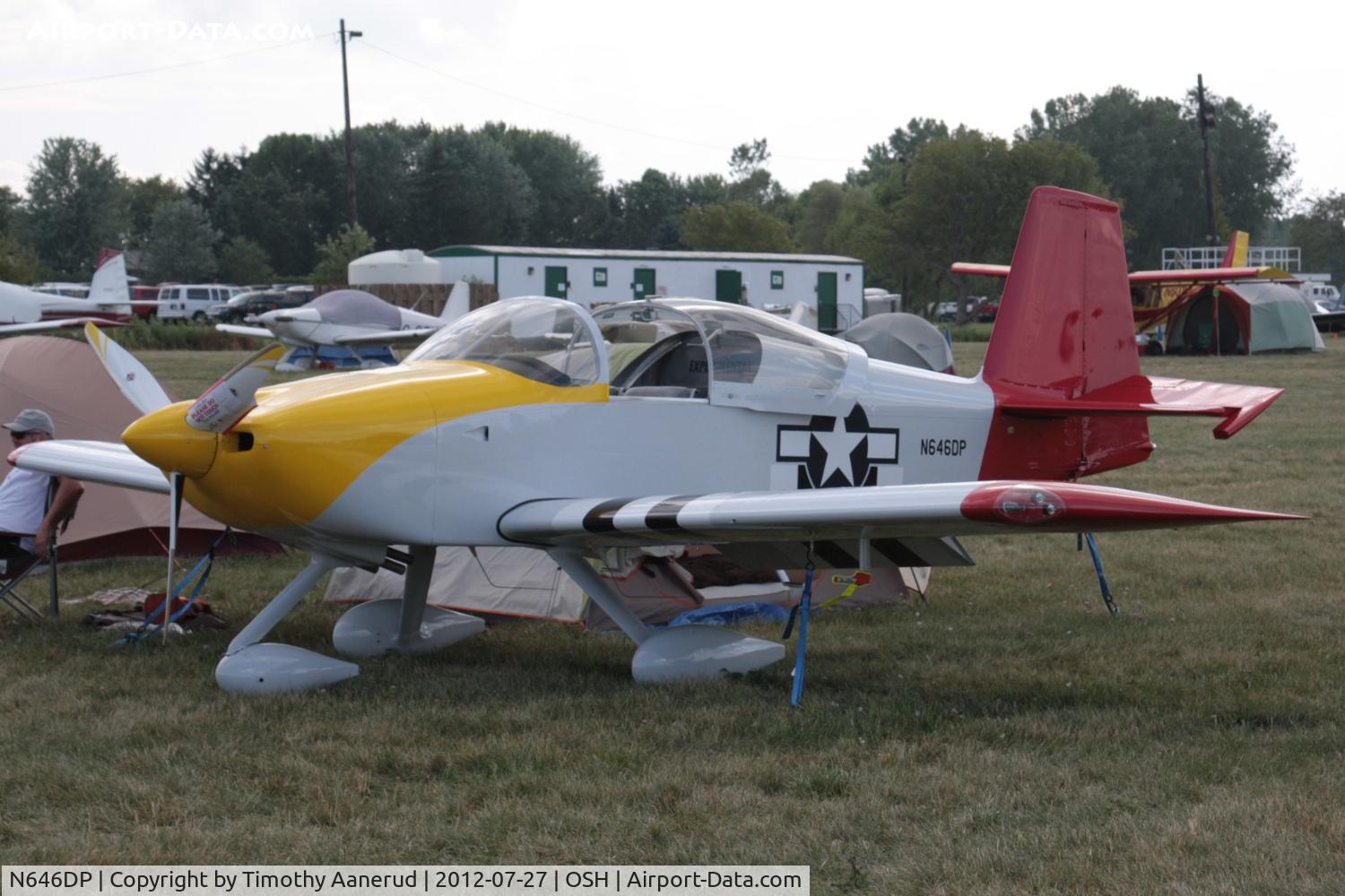 N646DP, Vans RV-7A C/N 73724, RV-7A, c/n: 73724