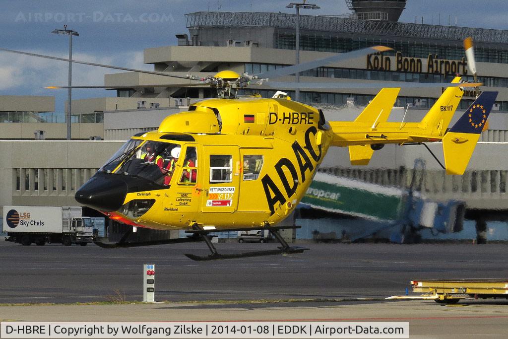 D-HBRE, 1988 Eurocopter-Kawasaki BK-117B-2C C/N 7184, visitor