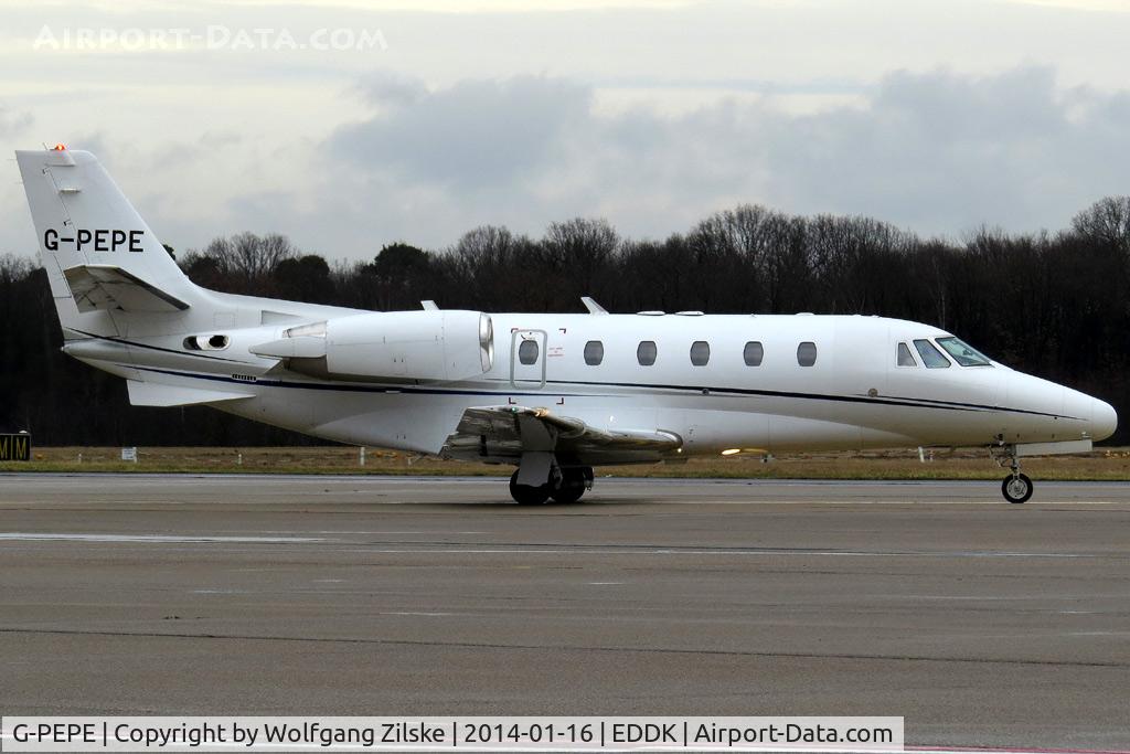 G-PEPE, 2000 Cessna 560 Citation Excel C/N 560-5265, visitor