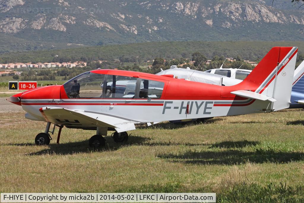 F-HIYE, 1992 Robin DR-400-180 Regent Regent C/N 2123, Parked