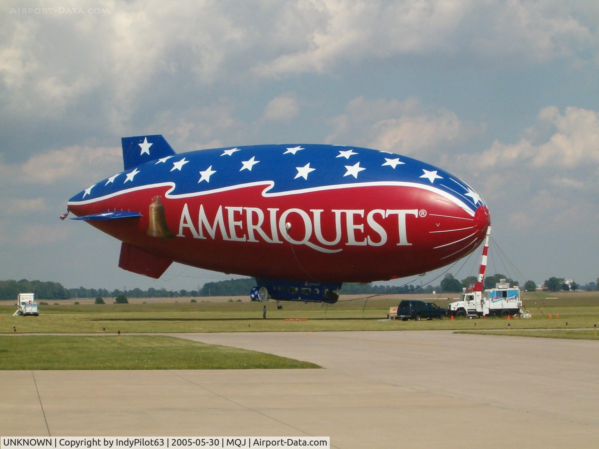UNKNOWN, Various Airships C/N unknown, A hot air visitor...