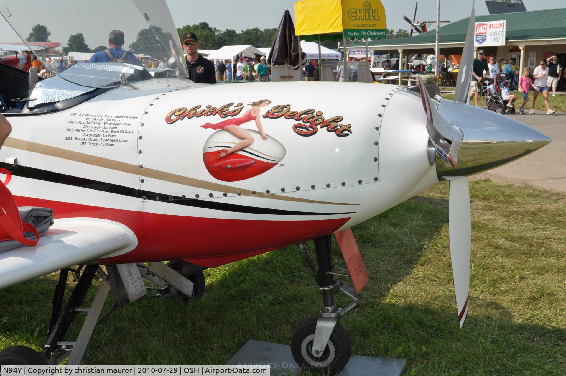 N94Y, 1995 Questair Venture 20 C/N 0044, -