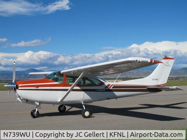 N739WU, 1979 Cessna TR182 Turbo Skylane RG C/N R18201012, Sitting on the ramp at KFNL