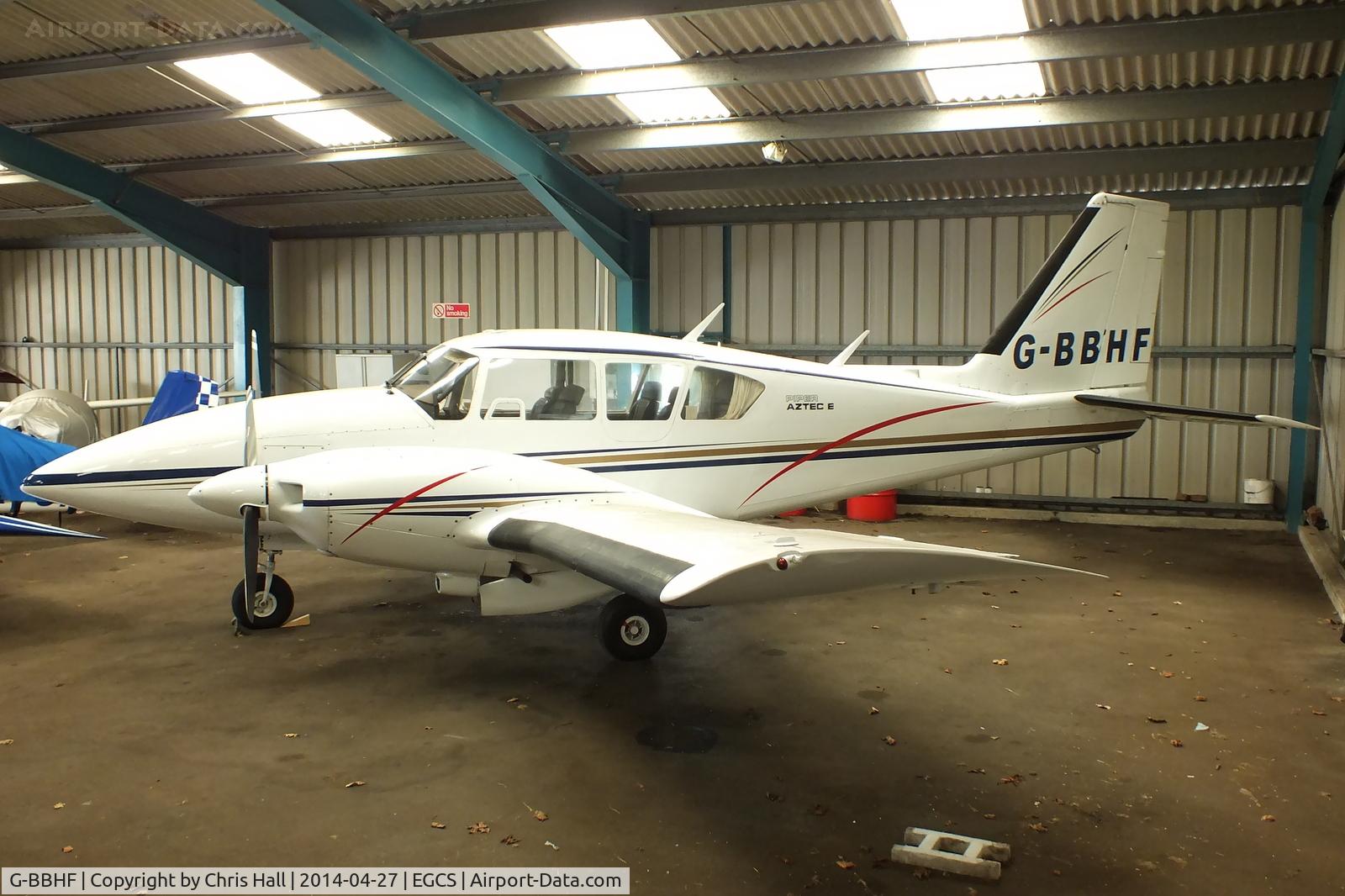 G-BBHF, 1973 Piper PA-23-250 Aztec E C/N 27-7305166, Privately owned
