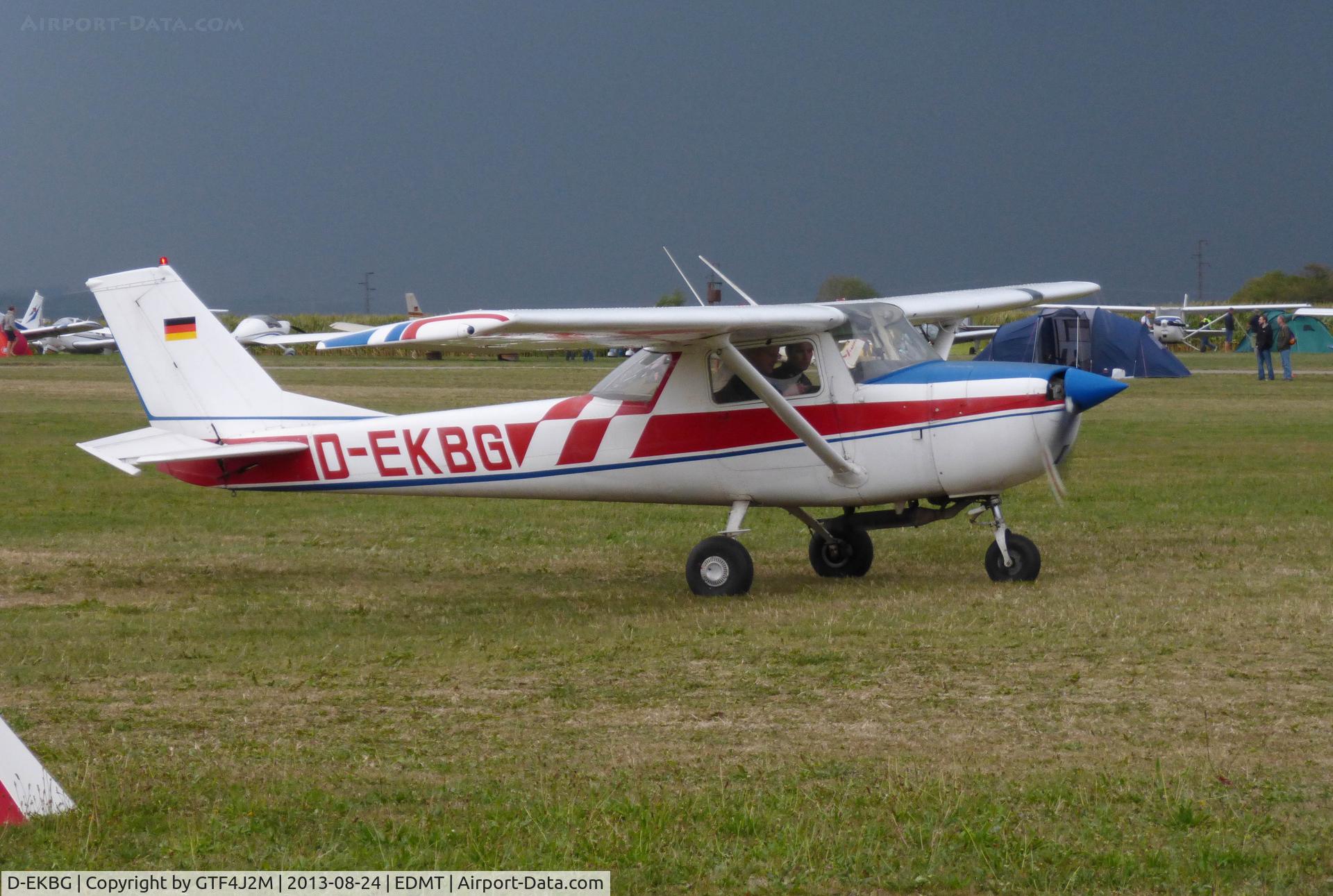 D-EKBG, 1970 Reims FA150K Aerobat C/N FA1500052, D-EKBG  at Tannheim 24.8.13