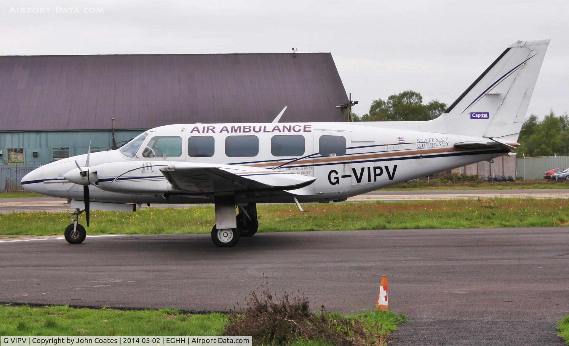 G-VIPV, 1979 Piper PA-31-350 Chieftain C/N 31-7952092, At new BHL location